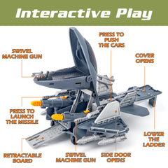 XDUOYJOY missile-launch-accessories for creative assembly and action play.