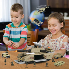 XDUOYJOY military role-play set, friends can cooperate for imaginative battles