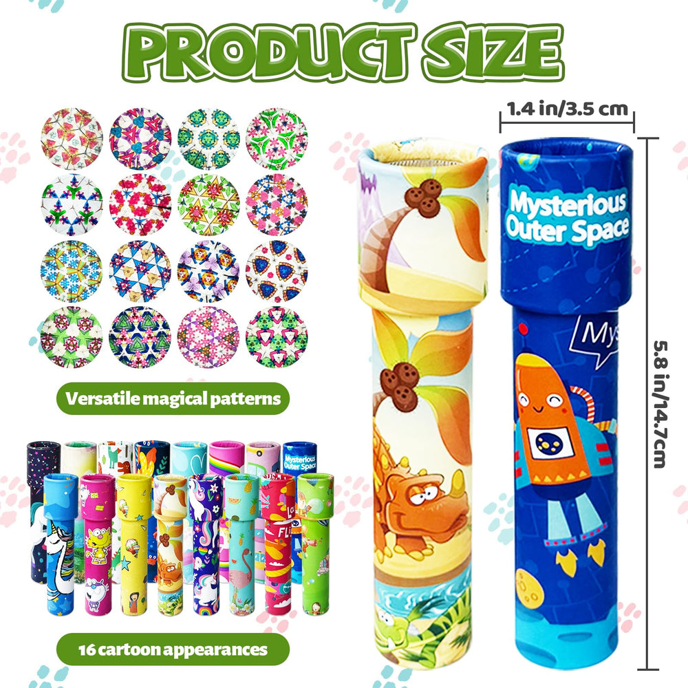 Xeehwb kaleidoscope cute style 2: portable retro toy for travel and on-the-go fun.