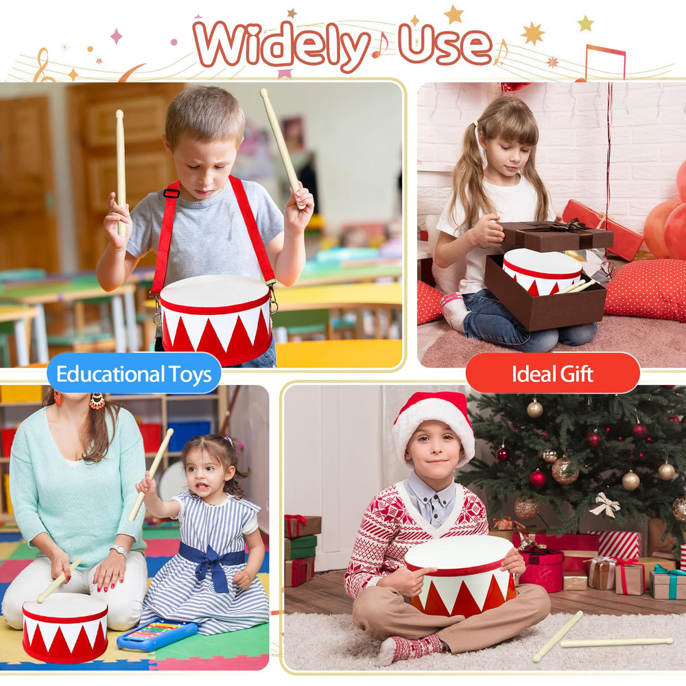 Xeehwb red drum detail emphasizes vibrant color and kid-friendly design