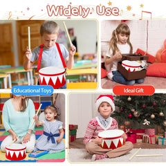 Xeehwb red drum detail emphasizes vibrant color and kid-friendly design