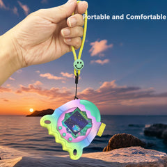 XEGIMOR Tamagotchi Paradise wrist strap keeps your pet device secure.