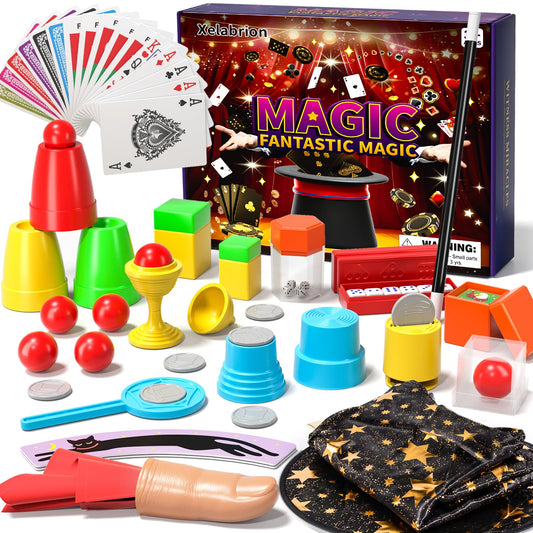 Xelabrion Magic Kit costume for kids enabling imaginative performances and role play
