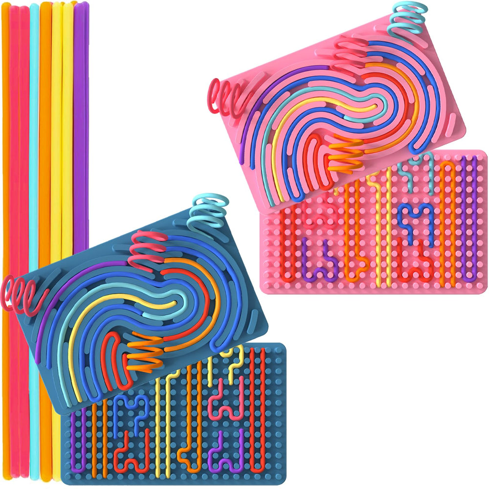 Xesakesi 2-pack stocking stuffer sensory board for calm, screen-free play.