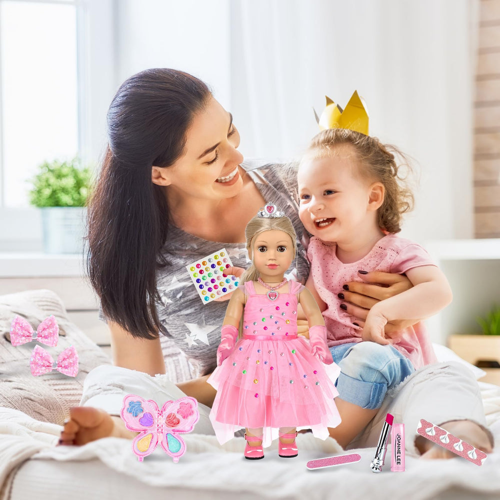 XFEYUE hair clips for quick, stylish doll hair styling
