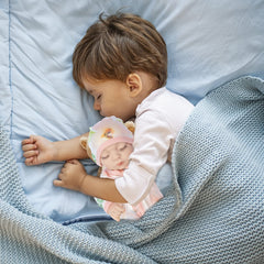 XFEYUE compact 10-inch doll fits small hands
