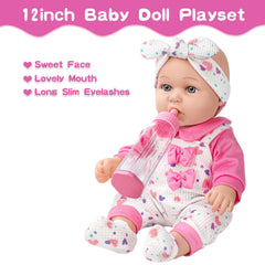 XFEYUE doll hairband to complete dress-up stories