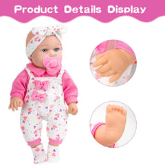 XFEYUE pacifier nipple for realistic caregiving and imaginative play