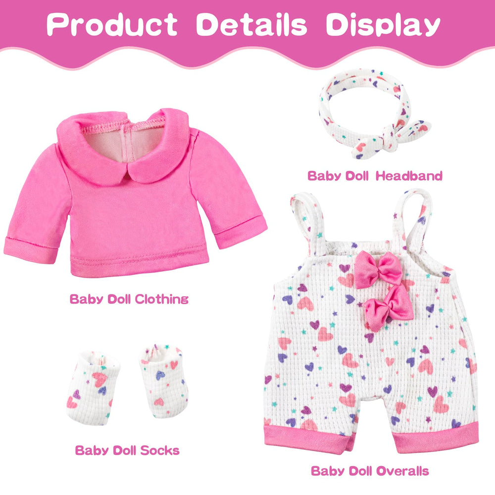 XFEYUE packaged gift-ready doll set, perfect for gifting to a child