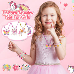 xFFFun butterfly rings set, playful kids jewelry for imagination