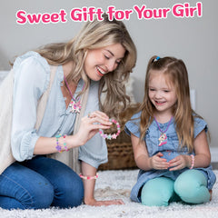 xFFFun elastic bracelets, colorful stretch jewelry for little wrists