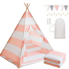 xiaowantong kids teepee, washable fabric for simple cleanups.