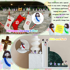 XiawaLangzhuo durable rubber Jesus toy with soft touch and safety.