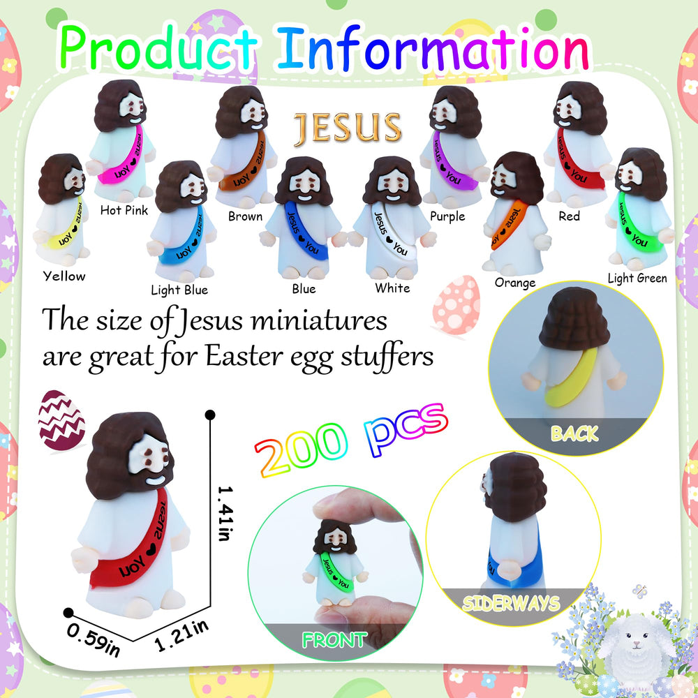 XiawaLangzhuo pocket-size Jesus figurine carried anywhere for faith messages.