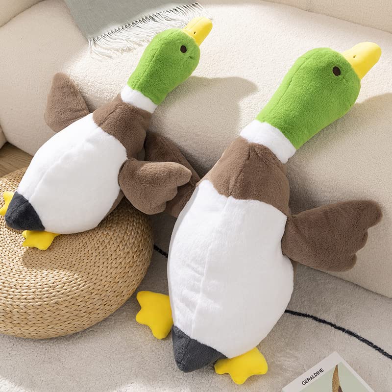 XIGUI mallard duck plush in-room decorative display and cozy companion.