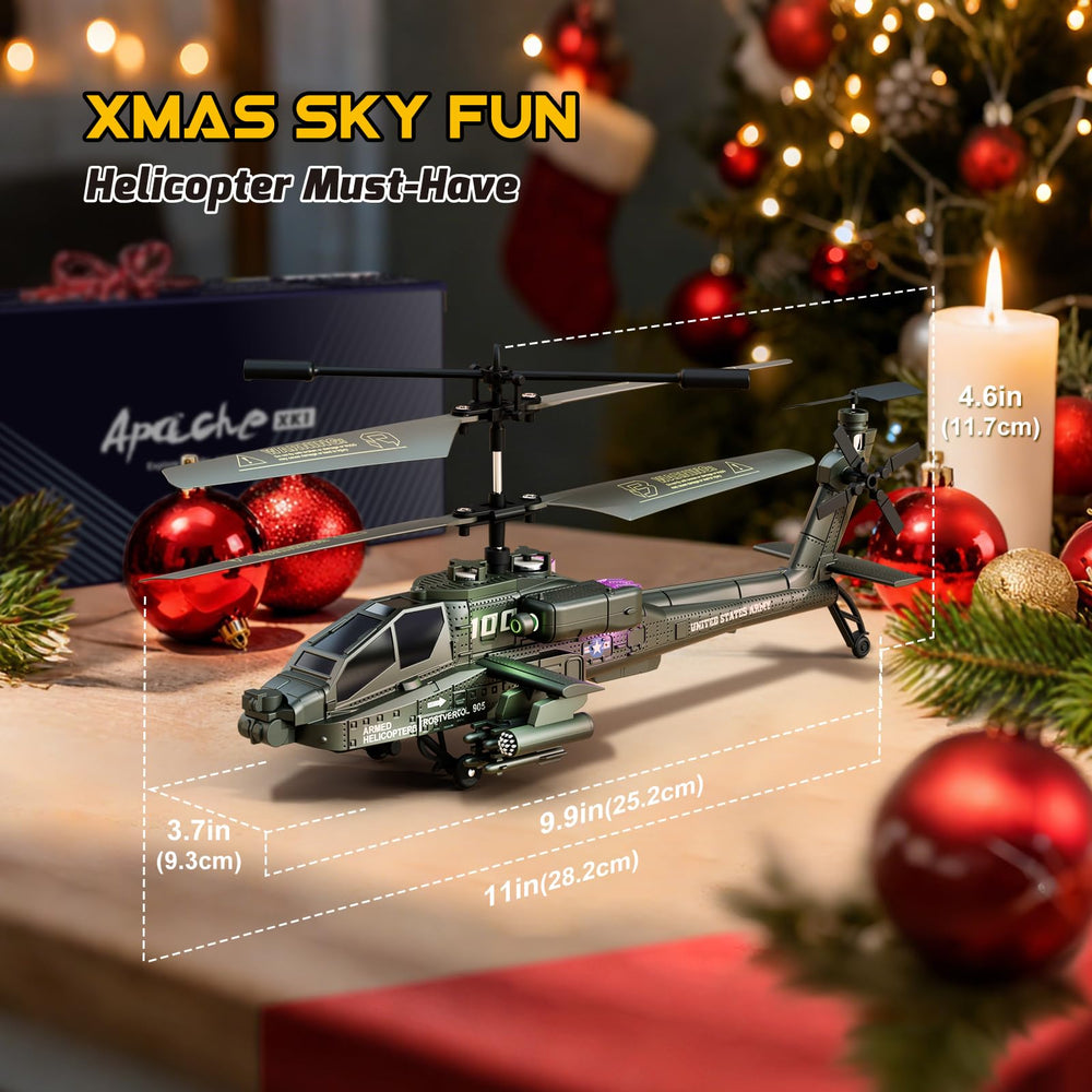 XIKOTEC RC Helicopter gift-ready packaging ideal for birthdays or holidays.