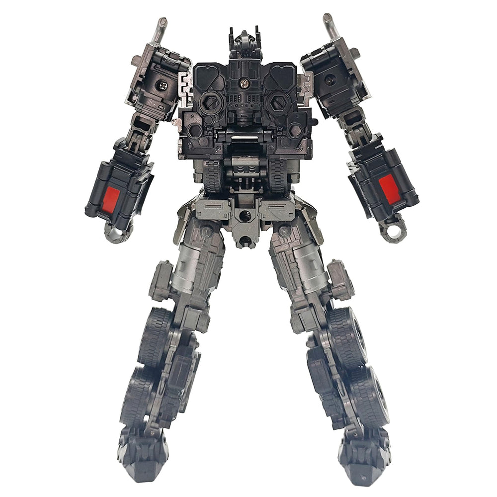 Xillzhe Deformation Robot Toys with cannon accessory attached for action play