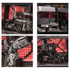 Xillzhe Deformation Robot Toys premium ABS close-up highlight durability