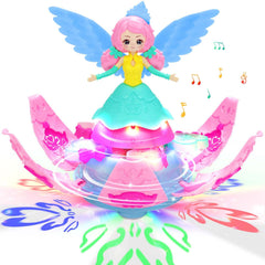 Ximoeo princess toy 360-degree spin for active play.