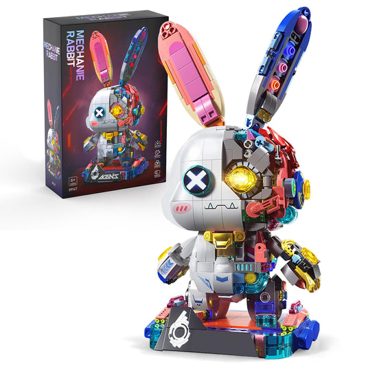 Xingya Youpin mechanical rabbit glowing eyes for striking desk display