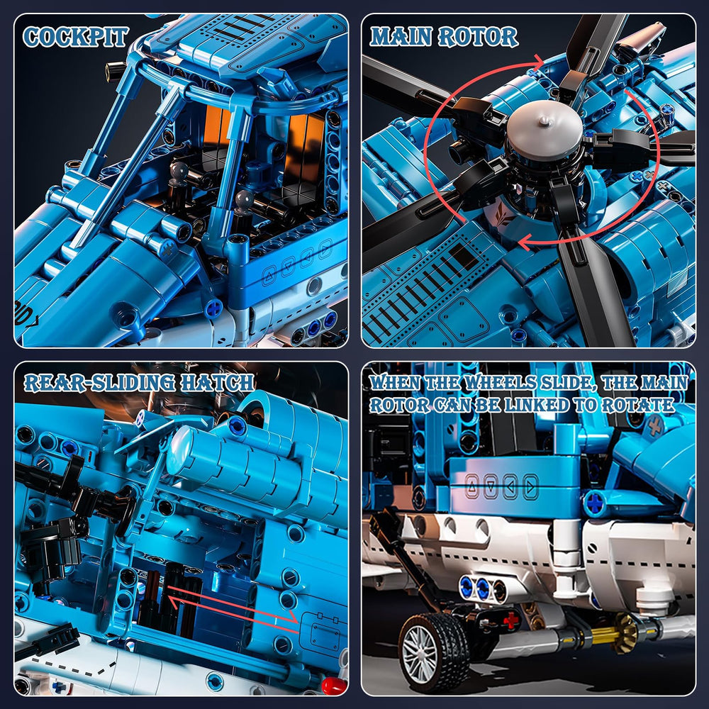 Tactical accessories on Xingya Youpin helicopter for imaginative mission scenes
