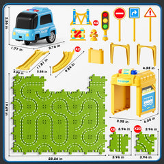 XINNOVEL bus station image invites narrative play and social interaction.