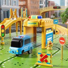 XINNOVEL 2-tier overpass inspires dynamic play and coordinated hand-eye skills.