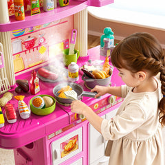 XINNOVEL 46-piece play food set for realistic pretend meals