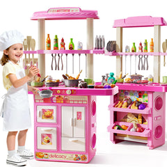 XINNOVEL play kitchen stove with lights inviting imaginative pretend cooking.