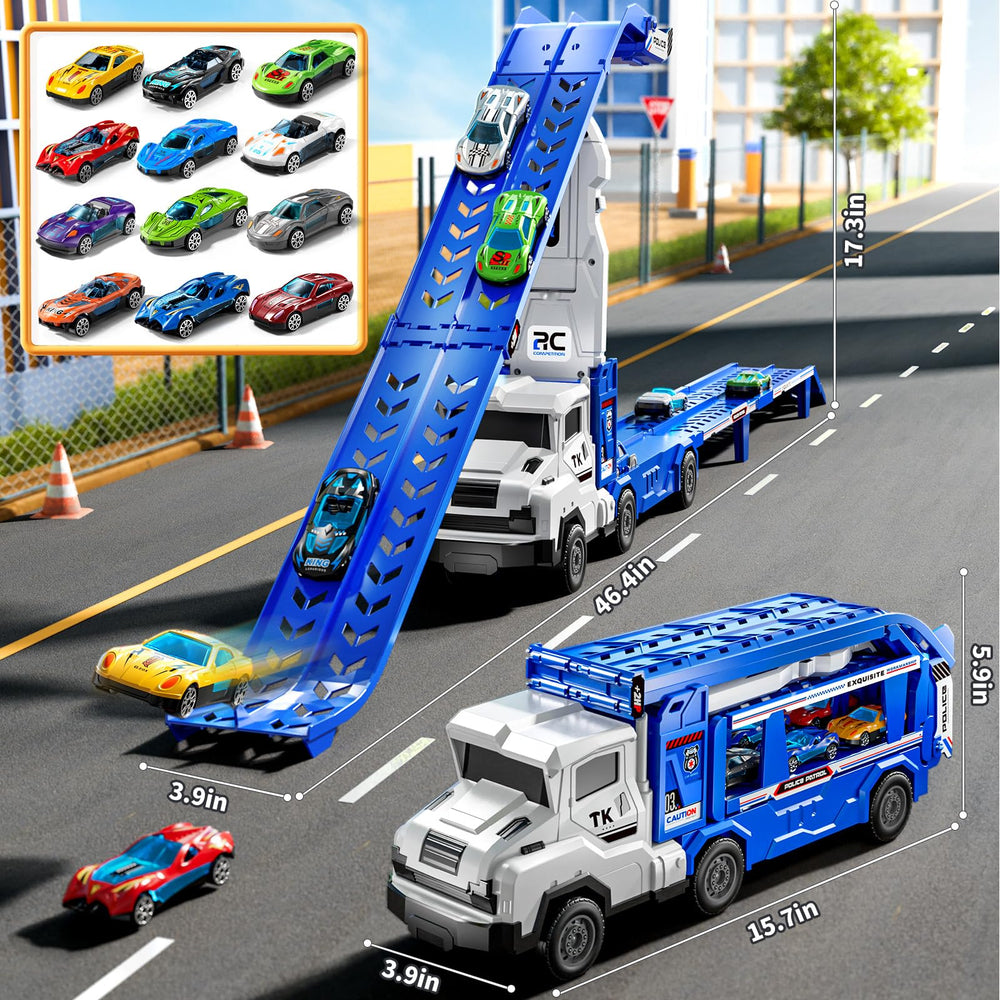 XINNOVEL twelve-die-cast-cars set adds variety for exciting racing sessions.