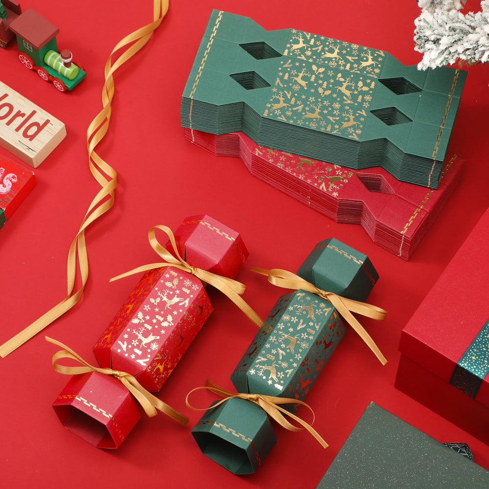 Snowflake pattern crackers by Xinnun add festive sparkle under lights