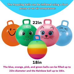 Xino Sports hopping ball outdoors with teen demonstrates versatile exercise options.