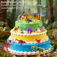 XINSITE storage box keeps all dinosaur figures organized and portable.