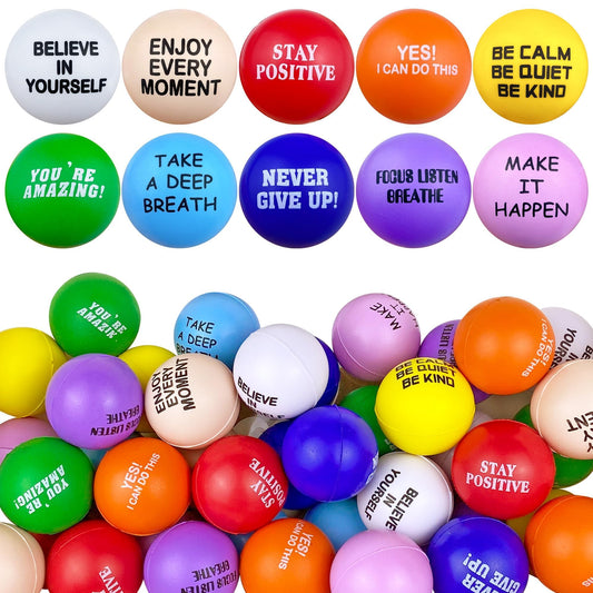 XIPEGPA colorful foam stress ball set in red for quick focus and mood boost.