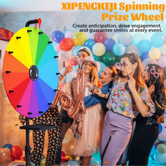 XIPENGKEJI prize wheel marker and eraser included for quick customization
