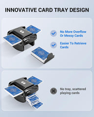 XISZMOG shuffler quiet operation for smooth table gameplay