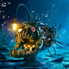XITALAXU illuminated lantern fish lamp offers warm ambient glow