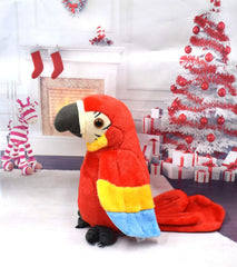 XiuLiFeiFei Mimicry Parrot red gift-ready packaging, ideal birthday present