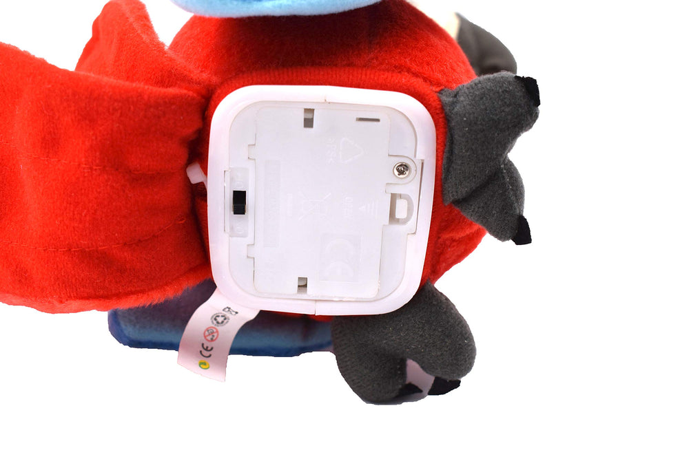 XiuLiFeiFei Mimicry Parrot red plush, non-toxic materials for safe handling