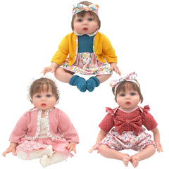 XIVEENS doll coat fabric close-up highlights soft, durable material.