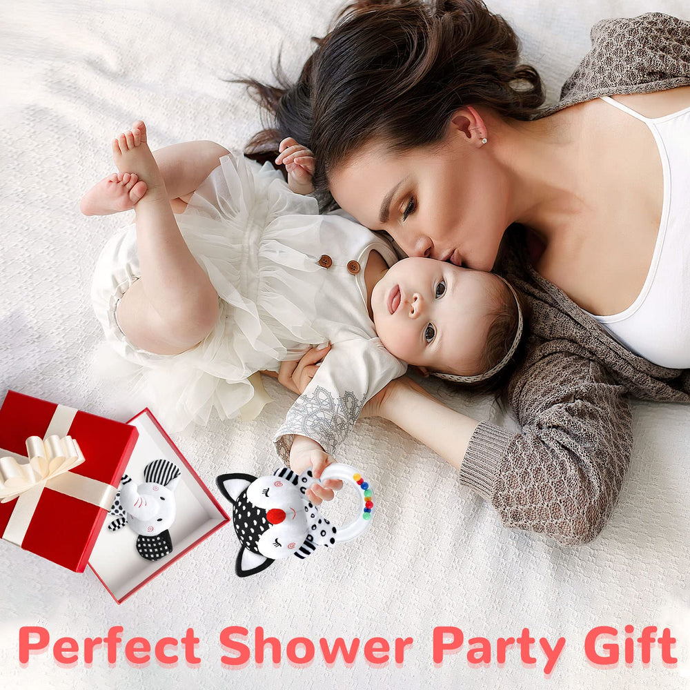 XIXILAND rattle set supports gentle play and bonding with caregivers.