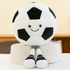 XIYUAN football plush 13.7in front view for playful football-themed fun