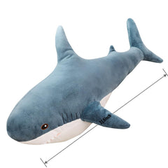 XIYUAN soft shark plush toy cushion ideal for naps