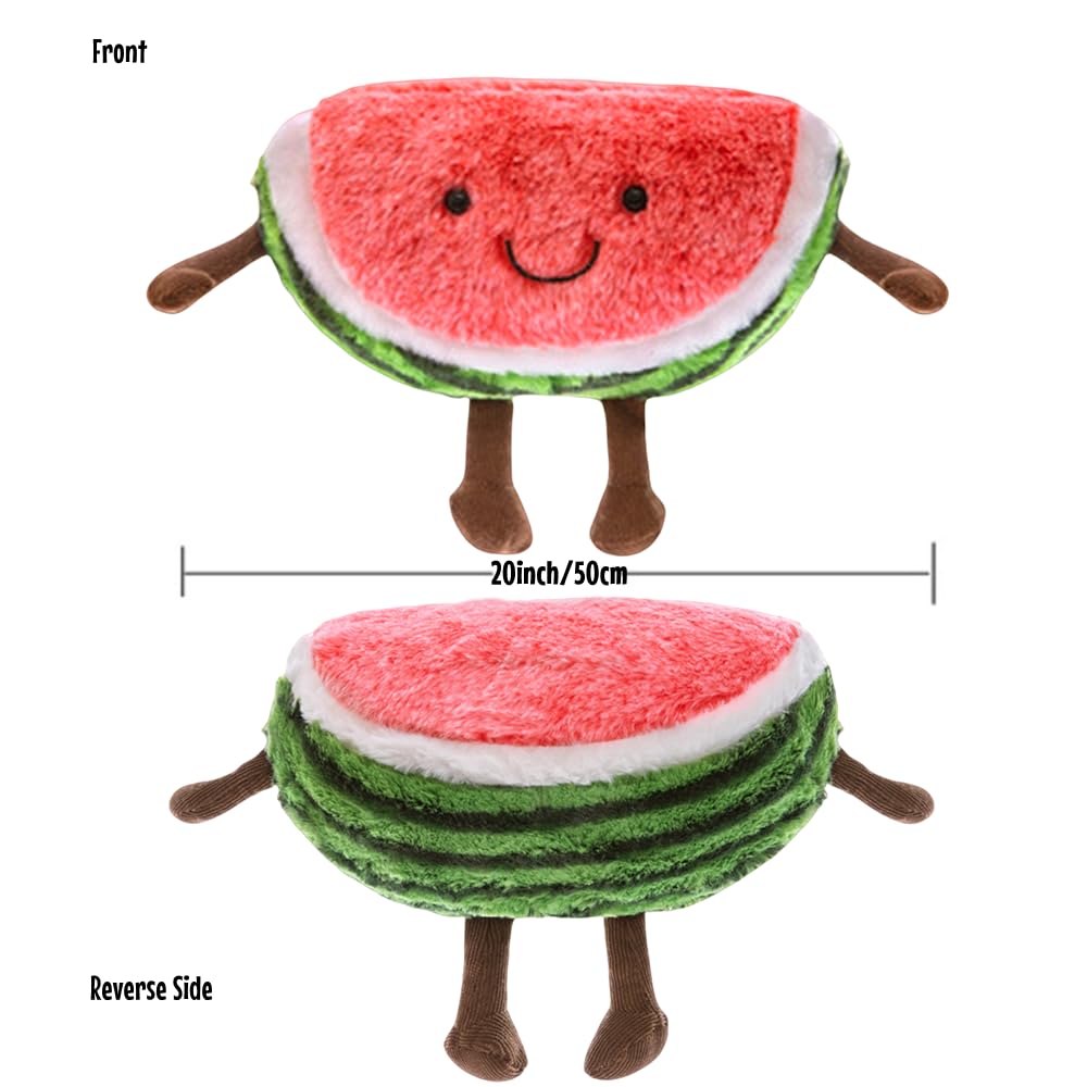 XIYUAN watermelon plush bedroom decor brightens spaces and invites hugs