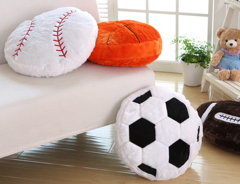 XIZHI fluffy ball pillow adds a cute decorative touch to any room.
