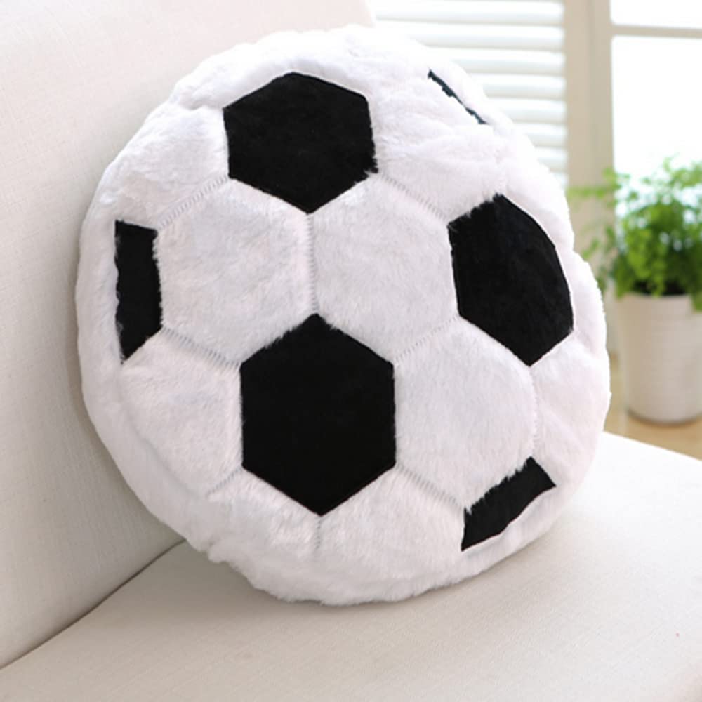 XIZHI football pillow front view in soft plush fabric for cozy lounging