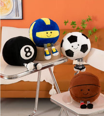 XIZHI football plush pillow adds sporty charm to bedrooms and playrooms.