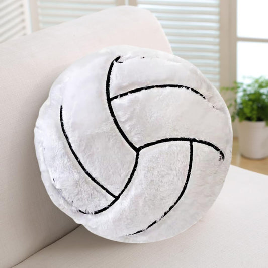 XIZHI volleyball plush pillow 18in adds soft comfort to living room decor.