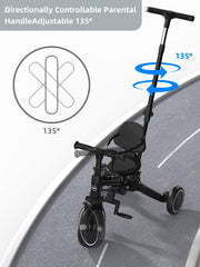 XJD carbon steel frame ensures sturdy, durable construction.