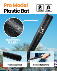 Four throw-down bases are lightweight and sturdy for quick setup.